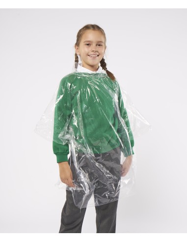 HOM-JB03J-Poncho de pluie en plastique enfant